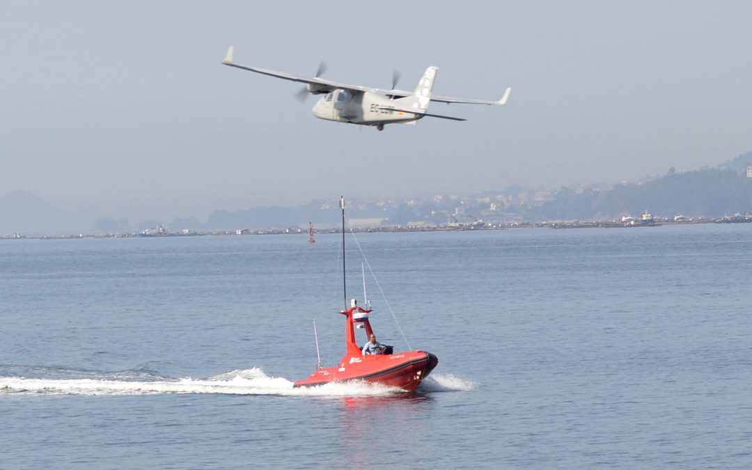 Indra presenta en Vigo su vehículo marino inteligente