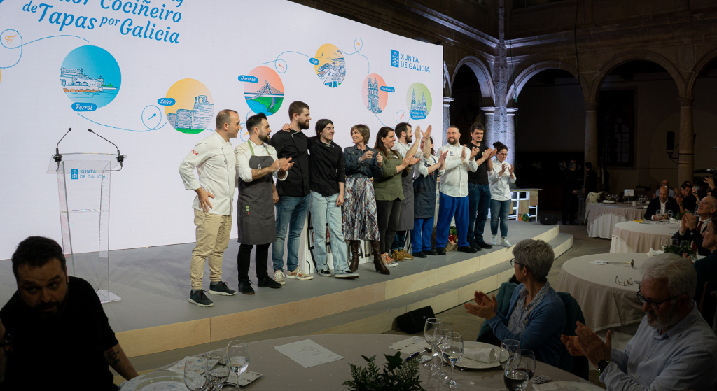 Octo celebra la Gala Show Cooking Mellor Cociñeiro de Tapas por Galicia de Turismo de Galicia